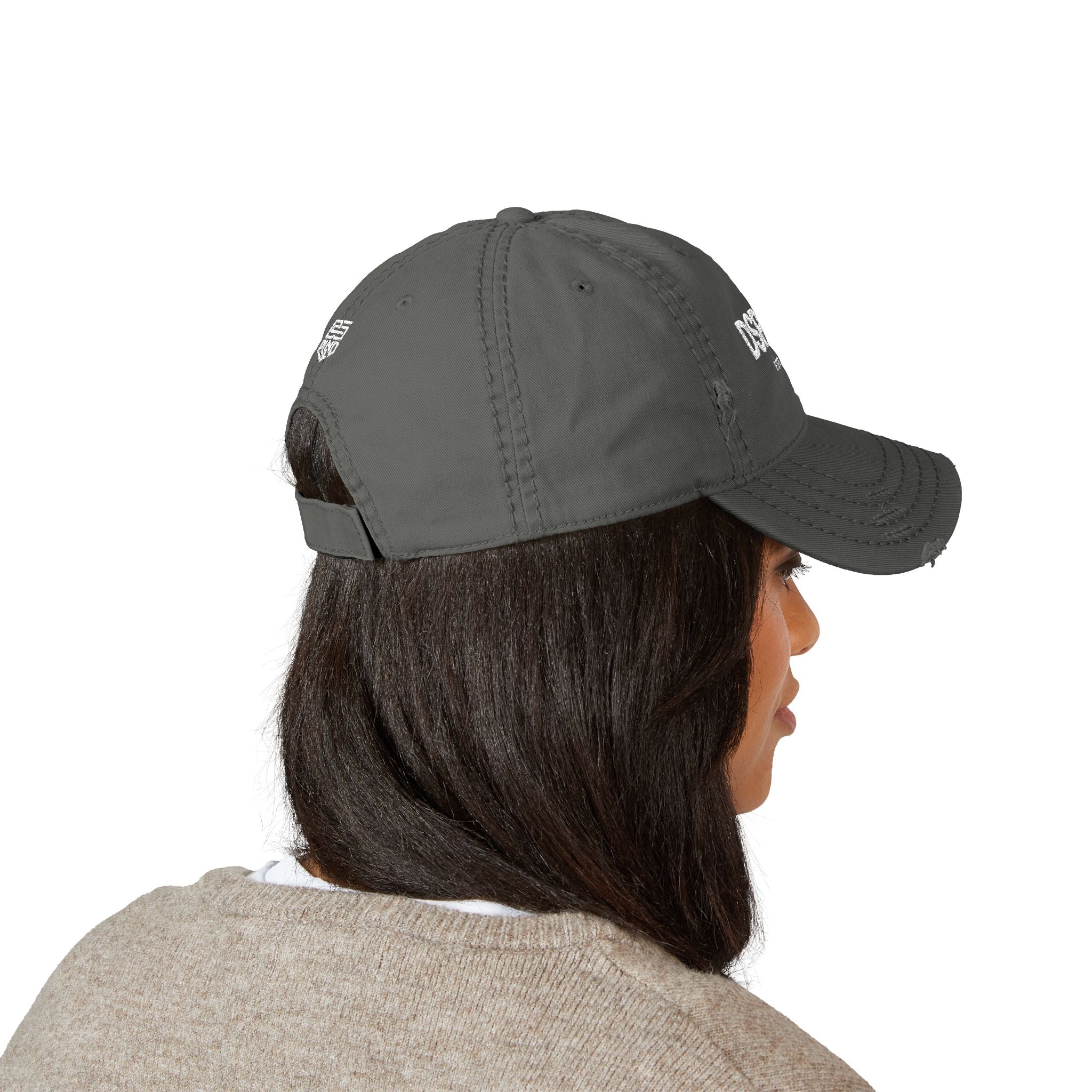 Distressed Embroidered Dad Hat - DSPLND Est. XXV