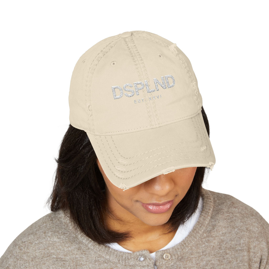 Distressed Embroidered Dad Hat - DSPLND Est. XXV