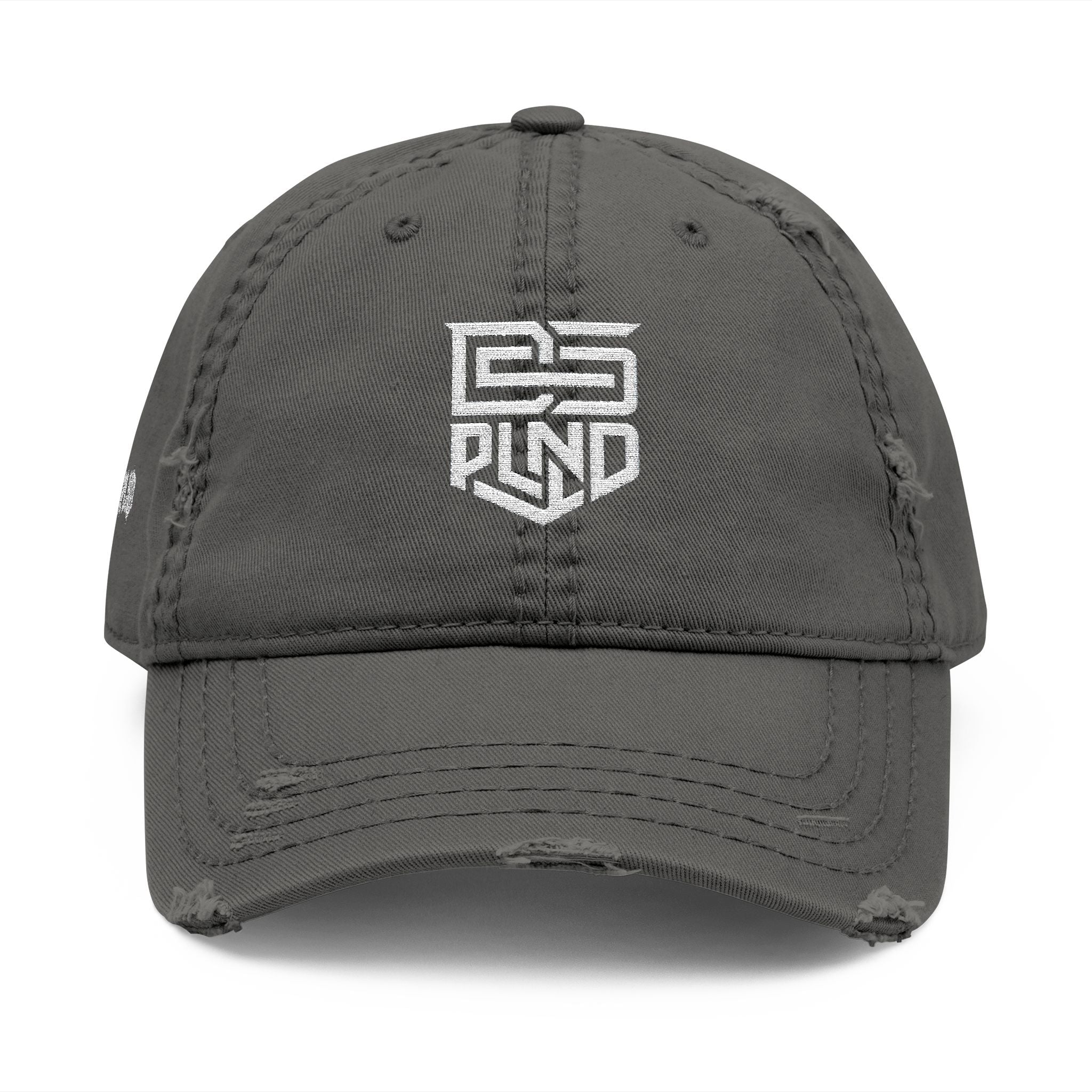 Distressed Embroidered Dad Hat — 'Self-Discipline' Logo Cap