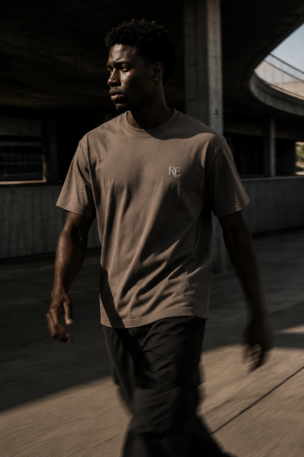 Embroidered Roaming Earth Core Tee