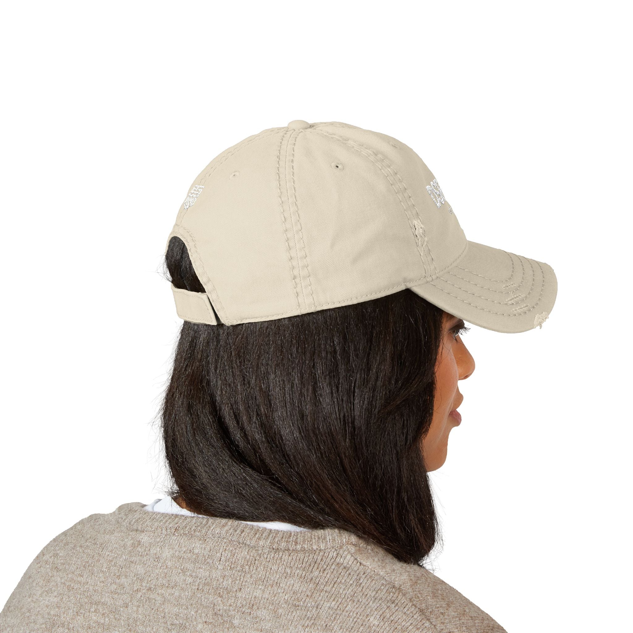 Distressed Embroidered Dad Hat - DSPLND Est. XXV