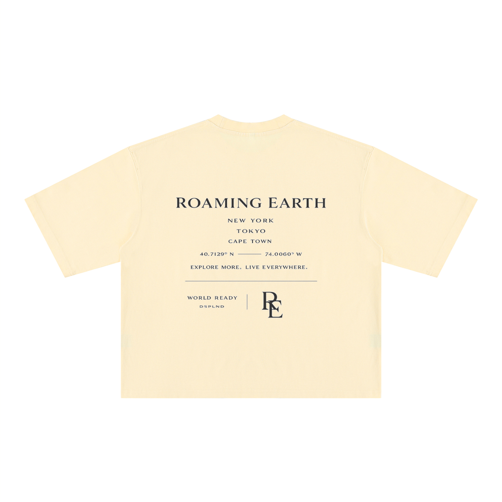 Heavyweight Mineral Wash Boxy Tee