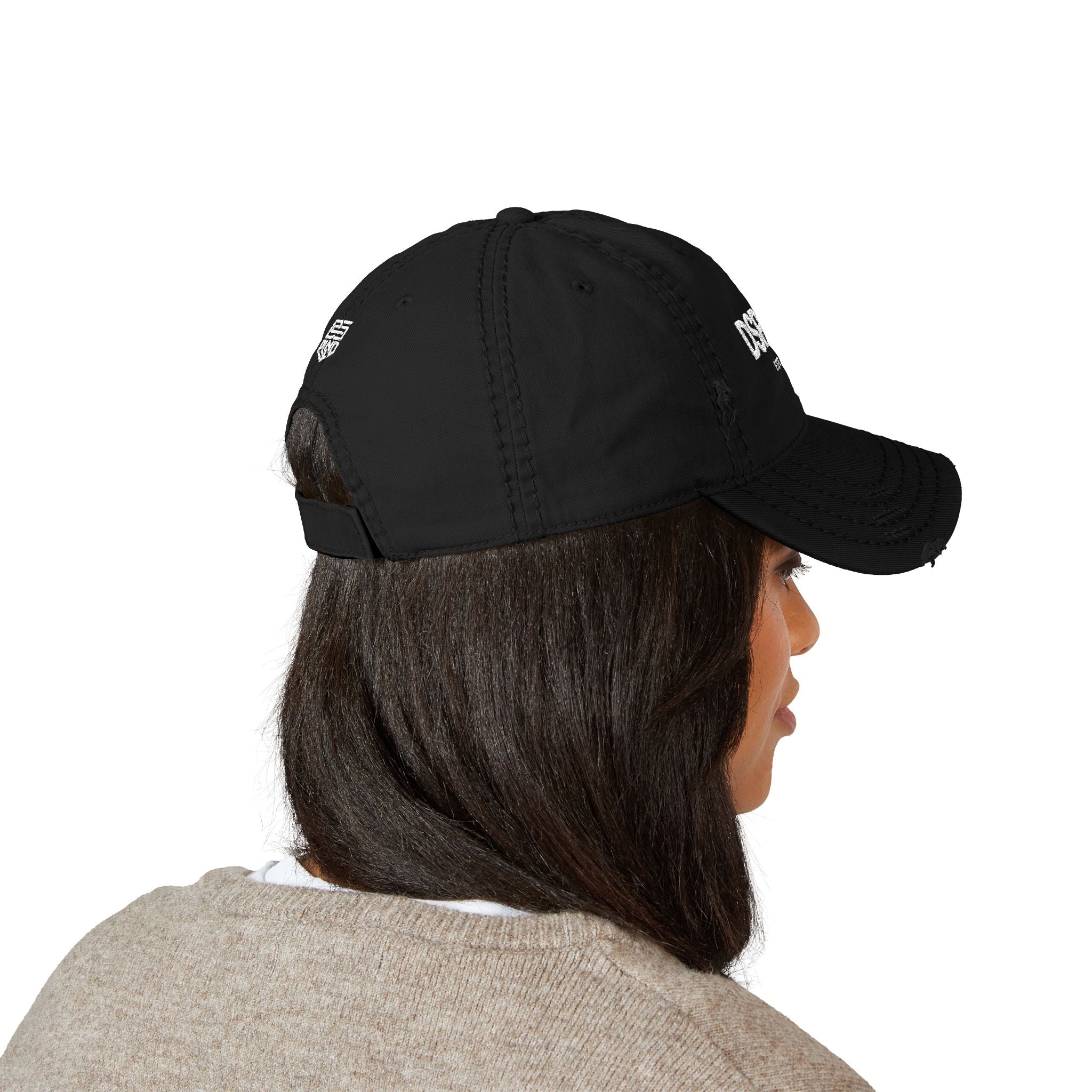 Distressed Embroidered Dad Hat - DSPLND Est. XXV