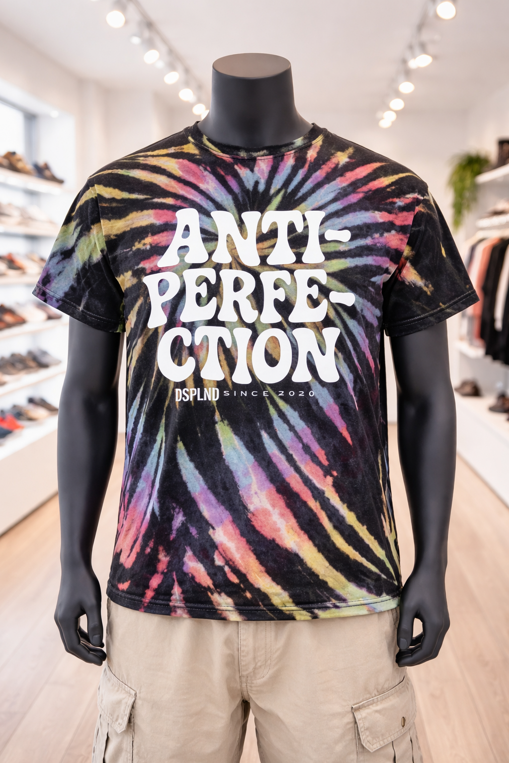 DSPLND ANTI-PERFECTION Tie-Dyed T-Shirt