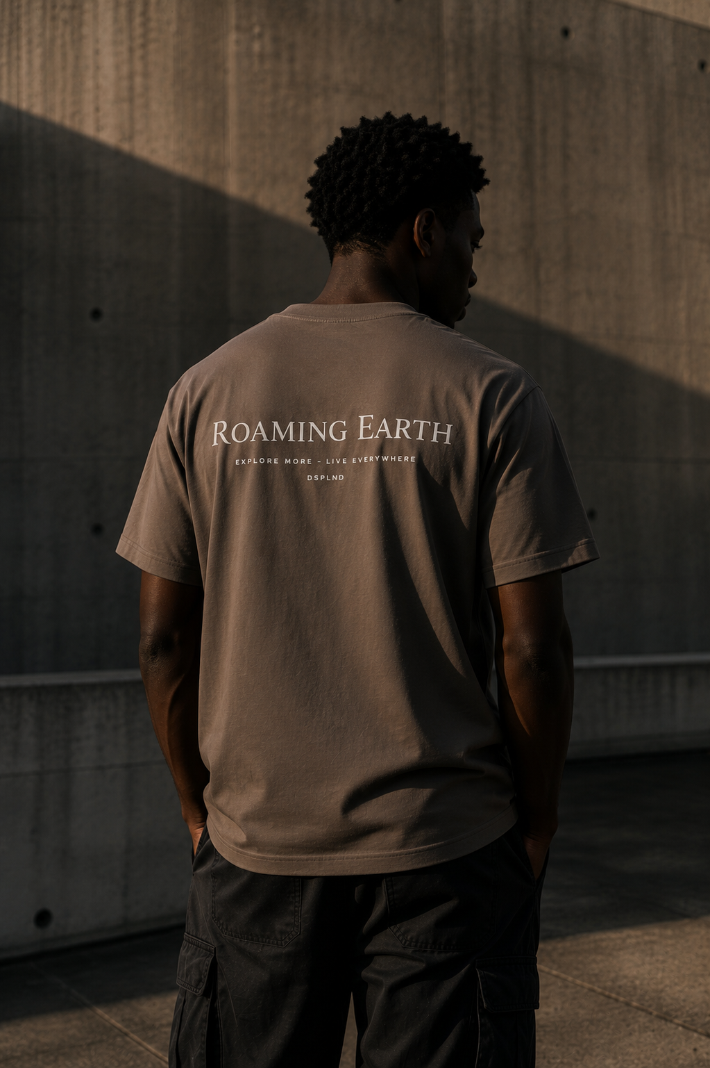 Embroidered Roaming Earth Core Tee