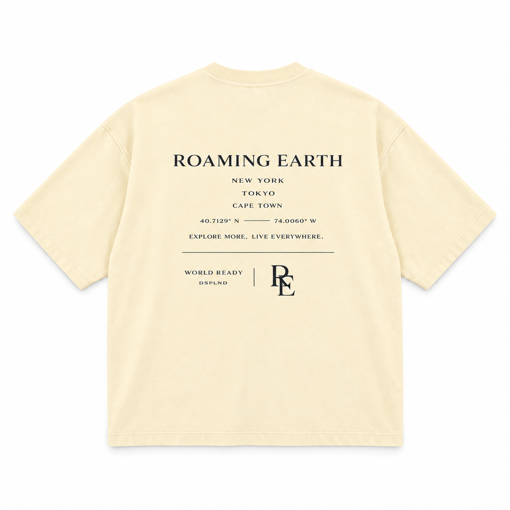 Heavyweight Mineral Wash Boxy Tee